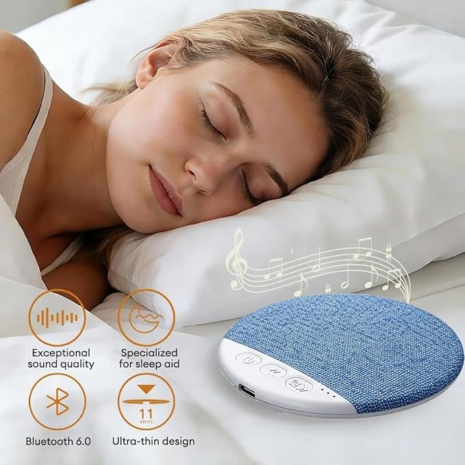Ultra-Thin Bluetooth Pillow Speaker