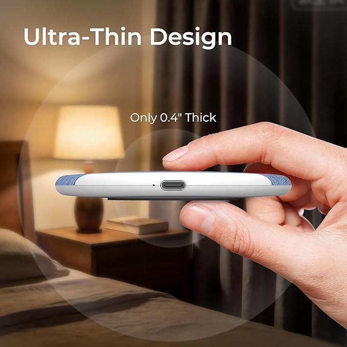 Ultra-Thin Bluetooth Pillow Speaker