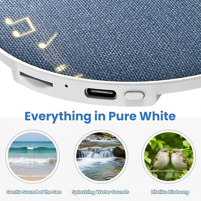 Ultra-Thin Bluetooth Pillow Speaker