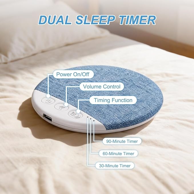 Ultra-Thin Bluetooth Pillow Speaker